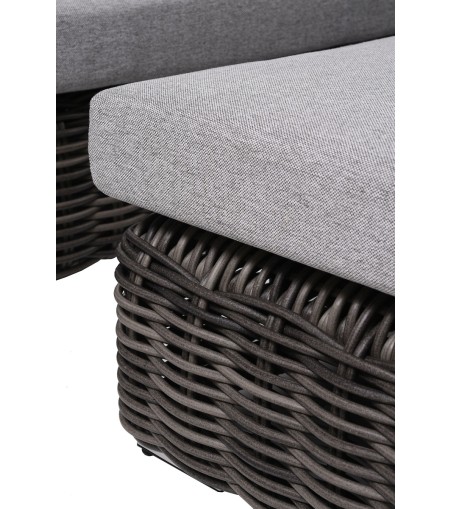 ZESTAW OGRODOWY MAJE GREY 4-ELEMENTY 267X267X73CM MILOO HOME 