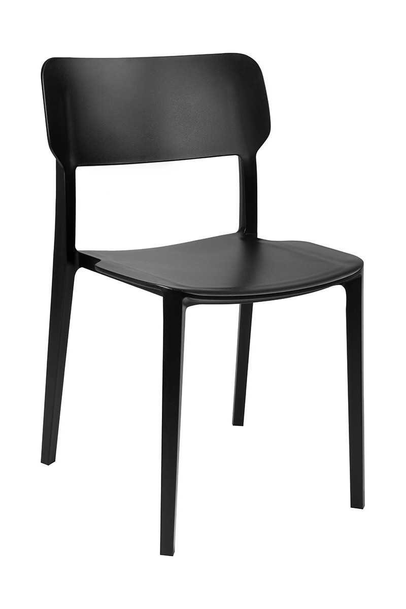 Krzesło AGAT PREMIUM czarne polipropylen King Home