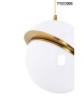 MOOSEE lampa wisząca GLOBE 25 złota