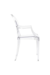 Krzesło LOUIS transparentne poliwęglan King Home