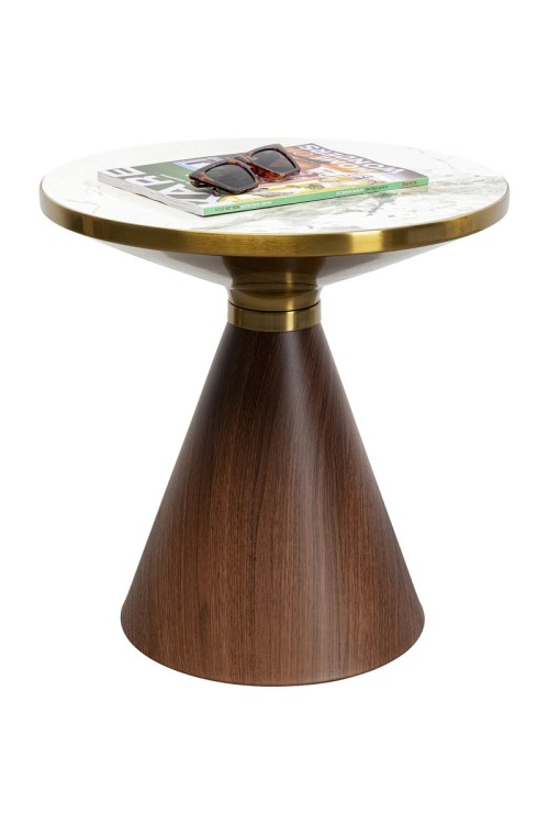 Stolik kawowy CONO WALNUT 50 Kare Design