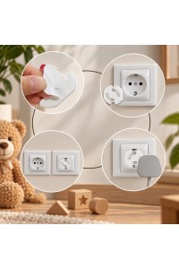Zabezpieczenia do gniazdka SHP Child Protect BUZZ biały 10 szt