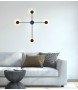 MOOSEE lampa ścienna SHADOW 4 CLOSE czarna