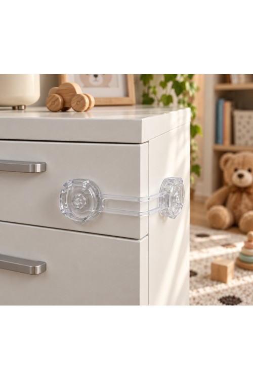 Zestaw 5 sztuk zabezpieczeń drzwiczek     SHP Child Protect DOORS