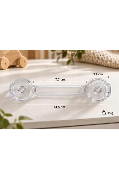 Zestaw 5 sztuk zabezpieczeń drzwiczek     SHP Child Protect DOORS