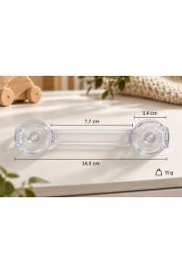 Zestaw 5 sztuk zabezpieczeń drzwiczek     SHP Child Protect DOORS