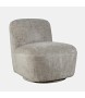 Leith LET74G Fotel obrotowy tapicerowany