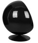 Fotel BALL BLACK niebieski