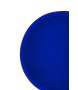 Fotel BALL BLACK niebieski