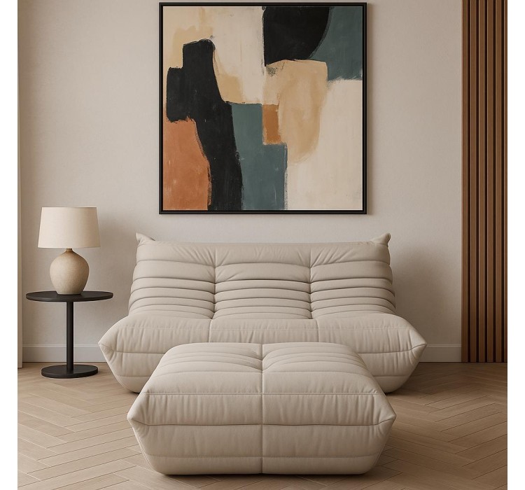 Zestaw Nua N24-4 Sofa + Podnóżek Nua N22-4