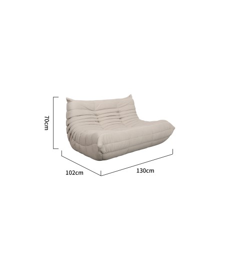 Zestaw Nua N24-4 Sofa + Podnóżek Nua N22-4