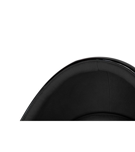 Fotel OVALIA BLACK czarny