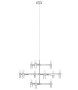 MOOSEE Lampa wisząca ATOMIC chrom