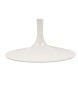 Stół TULIP ELLIPSE 200 biały - MDF,       metal