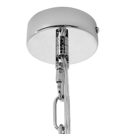 MOOSEE lampa wisząca MURANO S chrom