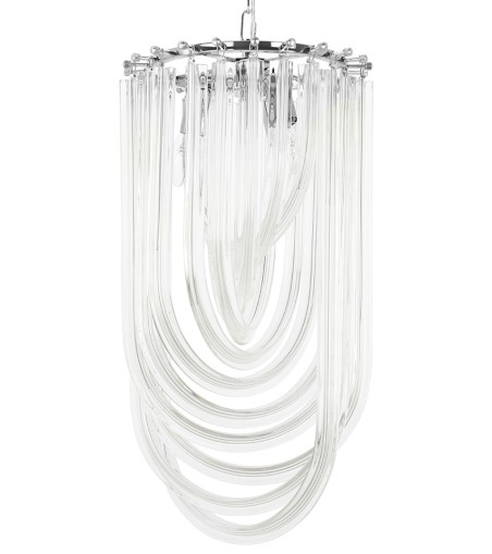 MOOSEE lampa wisząca MURANO L chrom