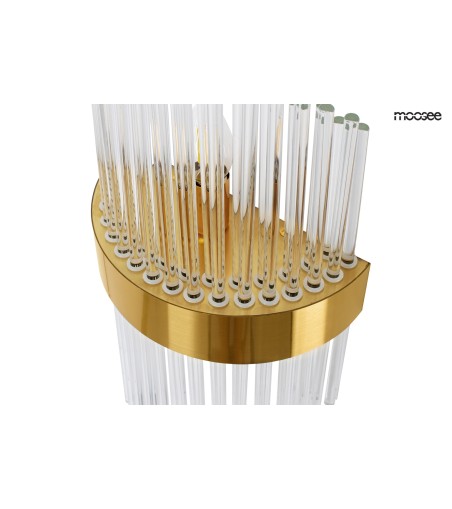 MOOSEE lampa ścienna FLORENS S złota