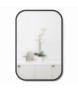 UMBRA lustro prostokątne HUB 61 x 91 cm czarne