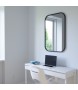 UMBRA lustro prostokątne HUB 61 x 91 cm czarne