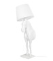 MOOSEE lampa podłogowa KOŃ HORSE STAND    S biała - włókno szklane