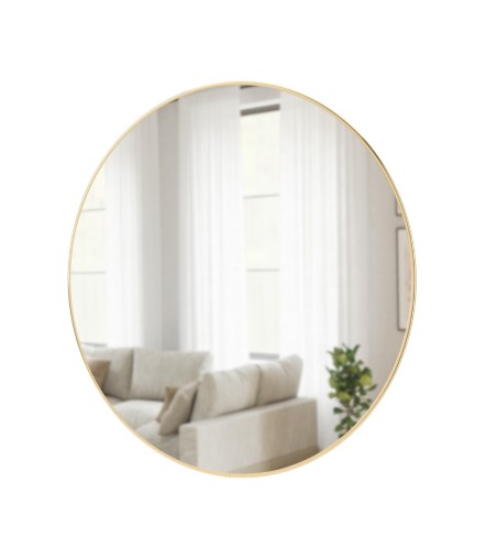 UMBRA lustro ścienne HUBBA 86 cm złote