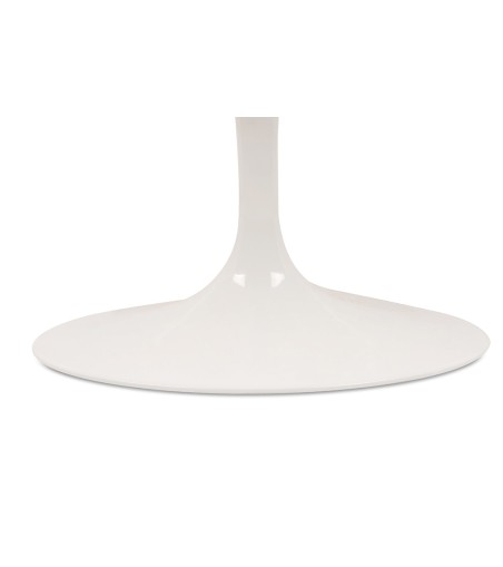 Stół TULIP ELLIPSE MARBLE ARABESCATO 200  biały - marmur, metal