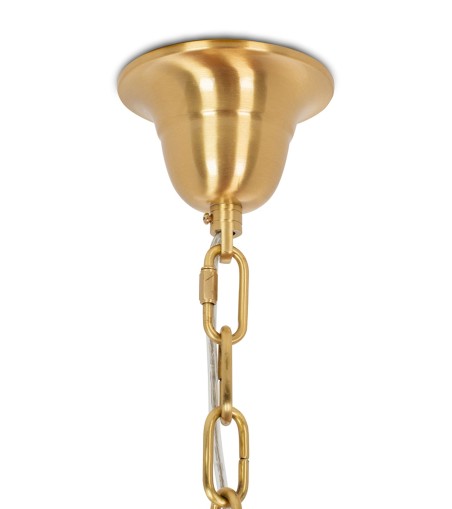 MOOSEE lampa wisząca TIFFANY 135 różowa   mosiądz / naturalne pióra