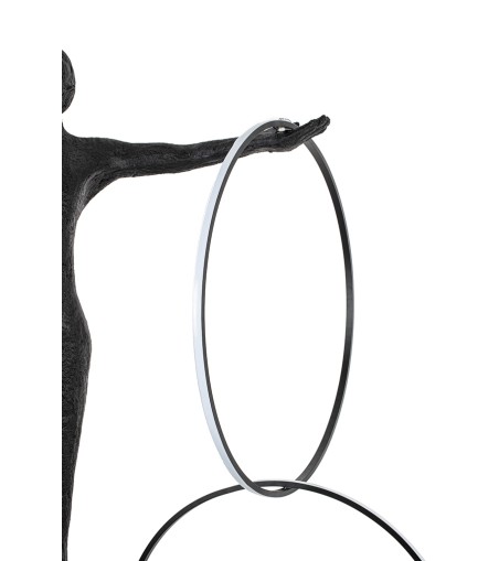 MOOSEE lampa podłogowa HUMAN CIRCULO      włókno szklane