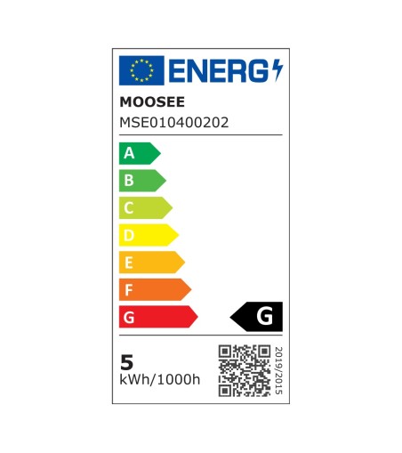 MOOSEE lampa ścienna ECLISE  złota / biała