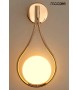 MOOSEE lampa ścienna ROMA złota