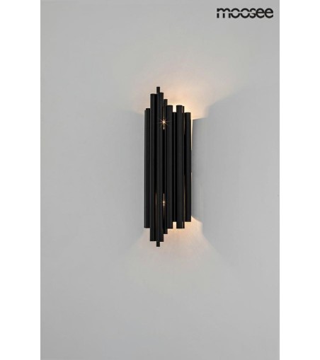 MOOSEE lampa ścienna HARMONIC BLACK czarna