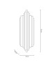 MOOSEE lampa ścienna HARMONIC BLACK czarna