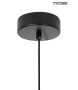 MOOSEE lampa wisząca PLANT czarna
