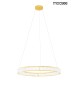 MOOSEE lampa wisząca LIBERTY 80 złota
