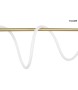 MOOSEE lampa wisząca SERPIENTE 120 złota