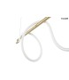 MOOSEE lampa wisząca SERPIENTE 120 złota