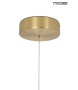 MOOSEE lampa wisząca SERPIENTE 120 złota