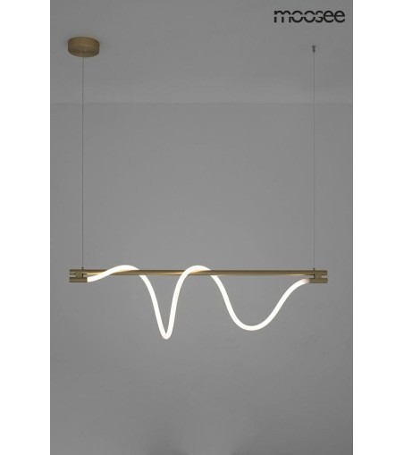 MOOSEE lampa wisząca SERPIENTE 120 złota