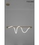 MOOSEE lampa wisząca SERPIENTE 120 złota