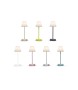 NEW GARDEN lampa stołowa LOLA SLIM 30 BATTERY mint