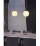 NEW GARDEN lampa wisząca NORAI 25 BATTERY GREY