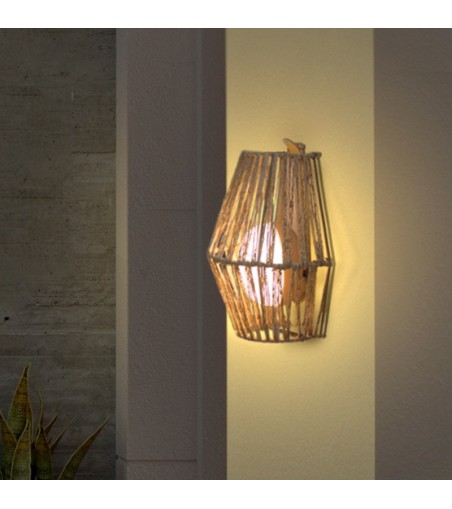 NEW GARDEN lampa ścienna SISINE 25 WALL IN&OUT BATTERY