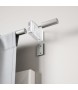 UMBRA karnisz FLUTE 107-305 cm nikiel /   stal