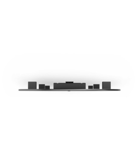 UMBRA lustro ścienne HUBBA 62 x 18 cm     tytan