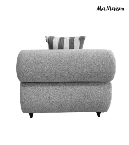 MaMaison sofa ogrodowa ALEXANDER szara    (poduszki i pokrowiec w zestawie)