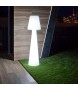 NEW GARDEN lampa podłogowa LOLA 165 BATTERY biała