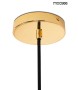 MOOSEE lampa wisząca ARCO 20 marmur