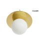 MOOSEE lampa wisząca HALO - złota