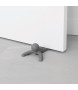 UMBRA stoper pod drzwi BUDDY 2 szt szary