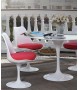 Stół TULIP MARBLE 100 CARRARA biały -     marmur, metal